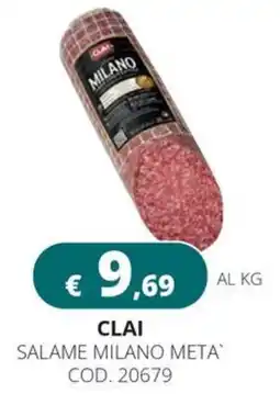 Altasfera Clai salame milano meta offerta