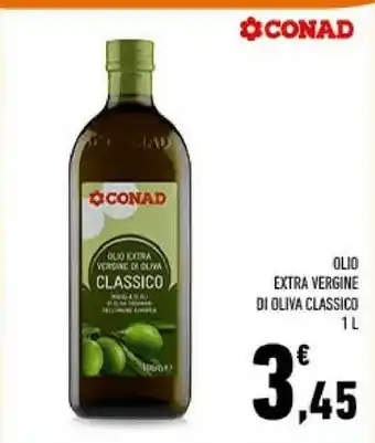 Conad Olio extra vergine di oliva classico offerta