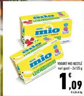 Conad Mio yogurt cremoso banana 250 g(ml) offerta