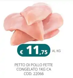 Altasfera Petto di pollo fette congelato offerta