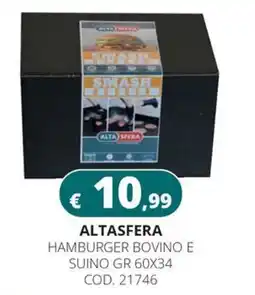 Altasfera Altasfera hamburger bovino e suino offerta