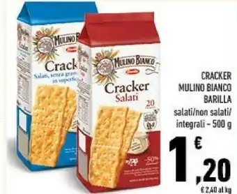 Conad Sfoglia di grano crackers salati 500 g(ml) offerta