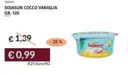 Prezzemolo e Vitale Sojasun cocco vaniglia offerta