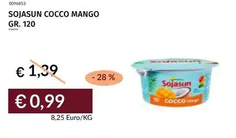 Prezzemolo e Vitale Sojasun cocco mango offerta