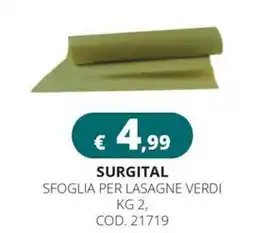 Altasfera Surgital sfoglia per lasagne verdi offerta
