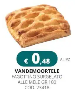 Altasfera Vandemoortele fagottino surgelato alle mele offerta