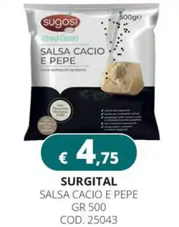 Altasfera Surgital salsa cacio e pepe offerta