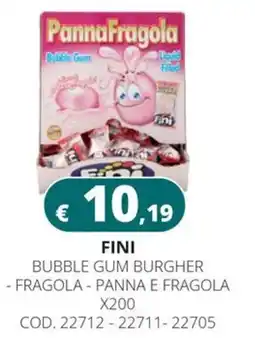 Altasfera Fini bubble gum burgher fragola, panna e fragola offerta