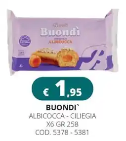 Altasfera Buondi albicocca, ciliegia offerta