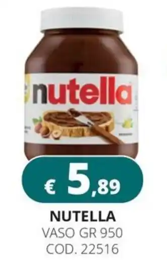 Altasfera Nutella offerta
