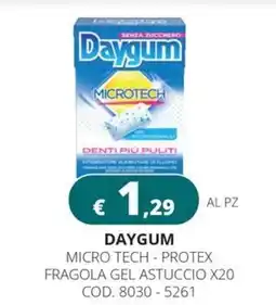 Altasfera Daygum micro tech-protex fragola gel astuccio offerta