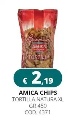 Altasfera Amica chips tortilla natura xl offerta
