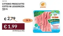 Prezzemolo e Vitale Citterio prosciutto cotto in leggerezza offerta