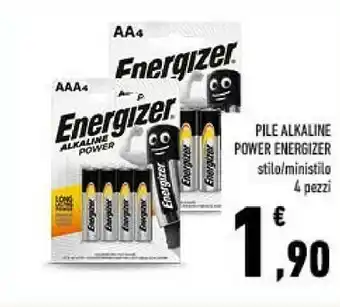 Conad Pile alkaline power offerta