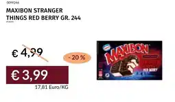 Prezzemolo e Vitale Maxibon stranger things red berry offerta