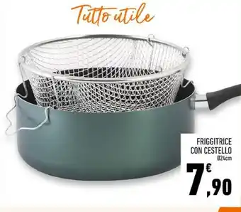 Friggitrice con cestello