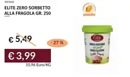 Prezzemolo e Vitale Elite zero sorbetto alla fragola offerta