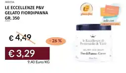 Prezzemolo e Vitale Le eccellenze p&v gelato fiordipanna offerta