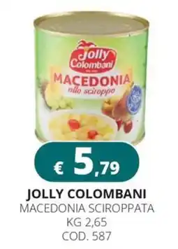 Altasfera Jolly colombani macedonia sciroppata offerta