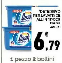 Conad Detersivo per lavatrice all in 1 pods offerta