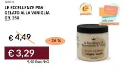 Prezzemolo e Vitale Le eccellenze p&v gelato alla vaniglia offerta