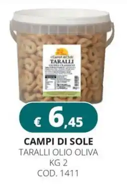 Altasfera Campi di sole taralli olio oliva offerta