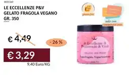 Prezzemolo e Vitale Le eccellenze p&v gelato fragola vegano offerta