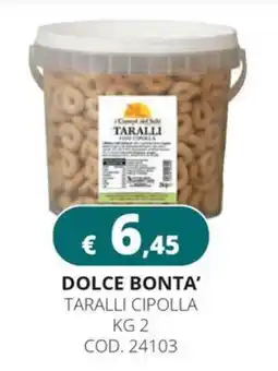 Altasfera Dolce bonta' taralli cipolla offerta