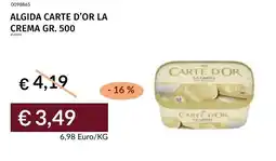 Prezzemolo e Vitale Algida carte d'or la crema offerta
