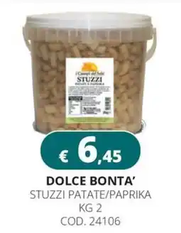 Altasfera Dolce bonta' stuzzi patate/paprika offerta