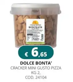 Altasfera Dolce bonta' cracker mini gusto pizza offerta