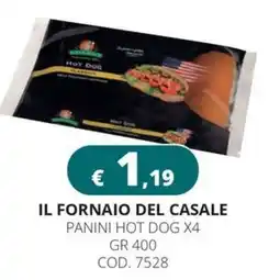 Altasfera Il fornaio del casale panini hot dog offerta