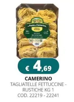 Altasfera Camerino tagliatelle fettuccine, rustiche offerta