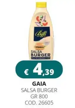 Altasfera Gaia salsa burger offerta