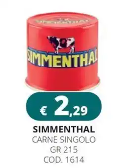 Altasfera Simmenthal carne singolo offerta