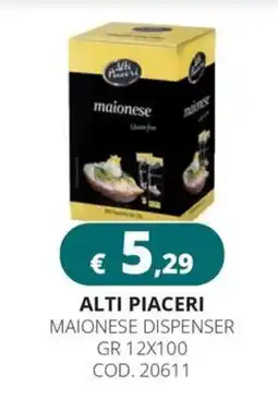 Altasfera Alti piaceri maionese dispenser offerta