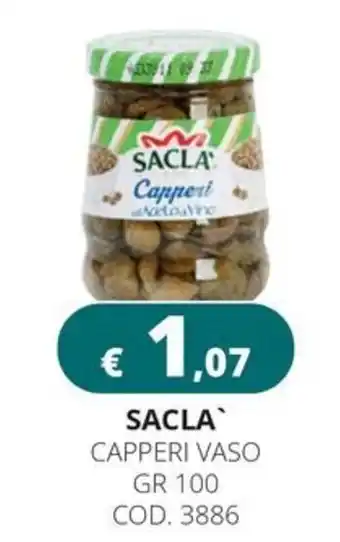 Altasfera Sacla capperi vaso offerta