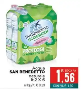Acqua SAN BENEDETTO naturale