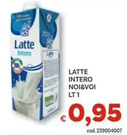 Vivo Supermercati Latte intero NOI&VOI offerta