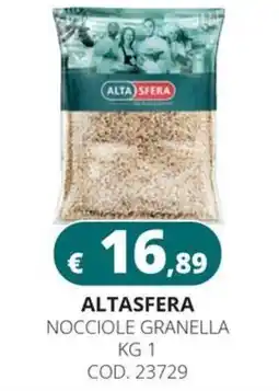Altasfera Altasfera nocciole granella offerta