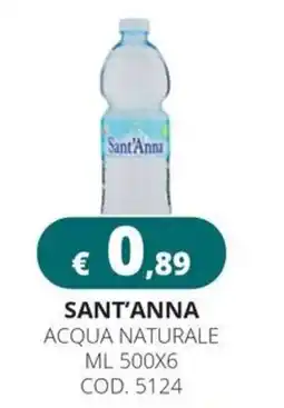 Altasfera Sant'anna acqua naturale offerta