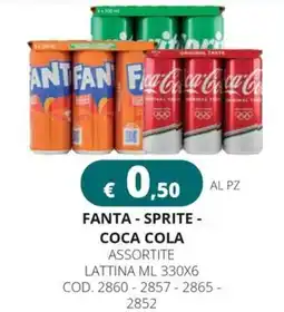 Altasfera Fanta, sprite, coca cola offerta
