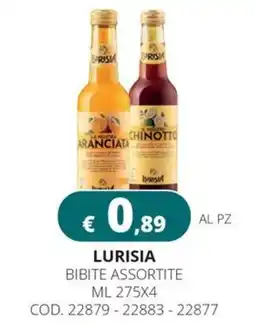 Altasfera Lurisia bibite offerta