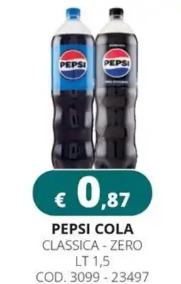 Altasfera Pepsi cola classica, zero offerta