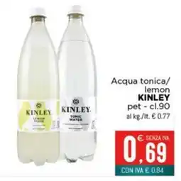 Altasfera Acqua tonica/ lemon KINLEY offerta