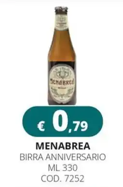Altasfera Menabrea birra anniversario offerta