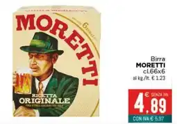 Altasfera Birra MORETTI offerta