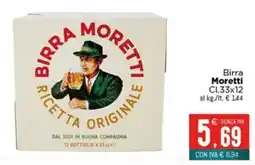 Altasfera Birra Moretti offerta