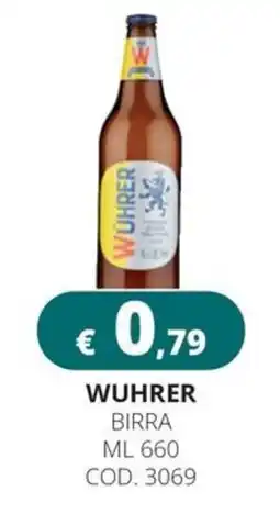 Altasfera Wuhrer birra offerta