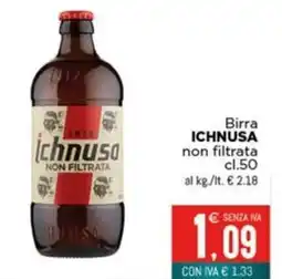 Altasfera Birra ICHNUSA non filtrata offerta